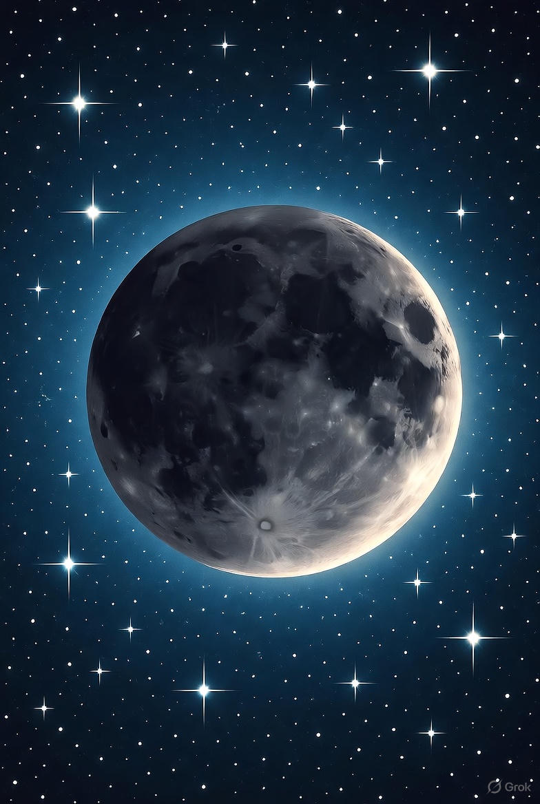 新月のリセットと願いのイメージ